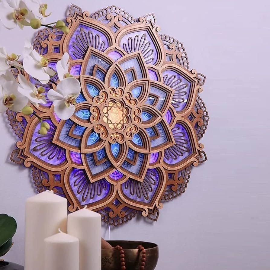 3D Carved Wall Panel